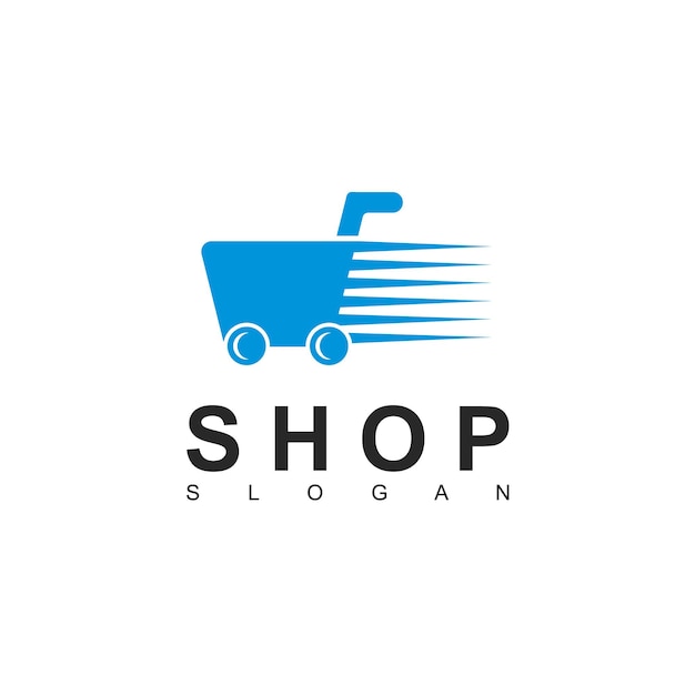 Plantilla de logotipo de tienda online