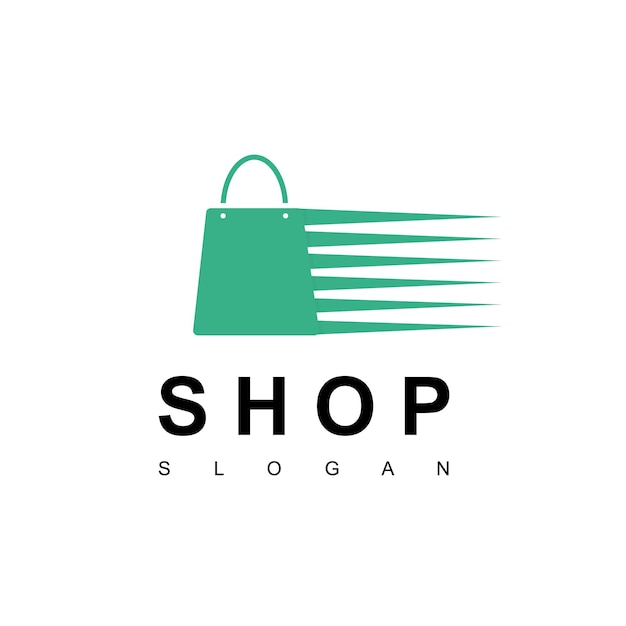 Plantilla de logotipo de tienda online