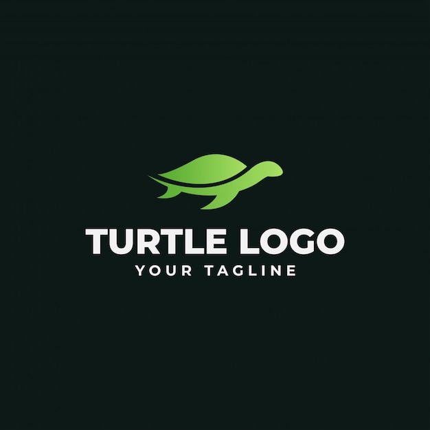 Vector plantilla de logotipo de tortuga