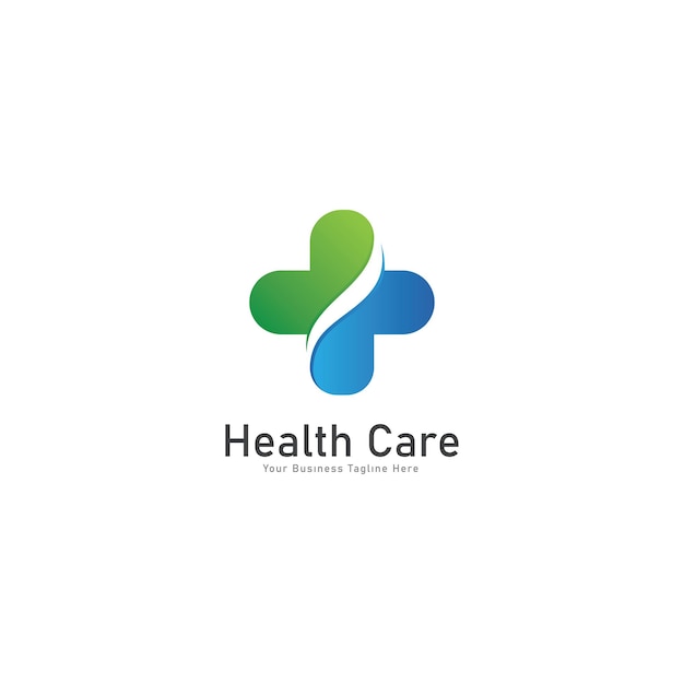 Vector plantilla de logotipo de vector de atención médica plantilla de diseño de logotipo de atención médica médica