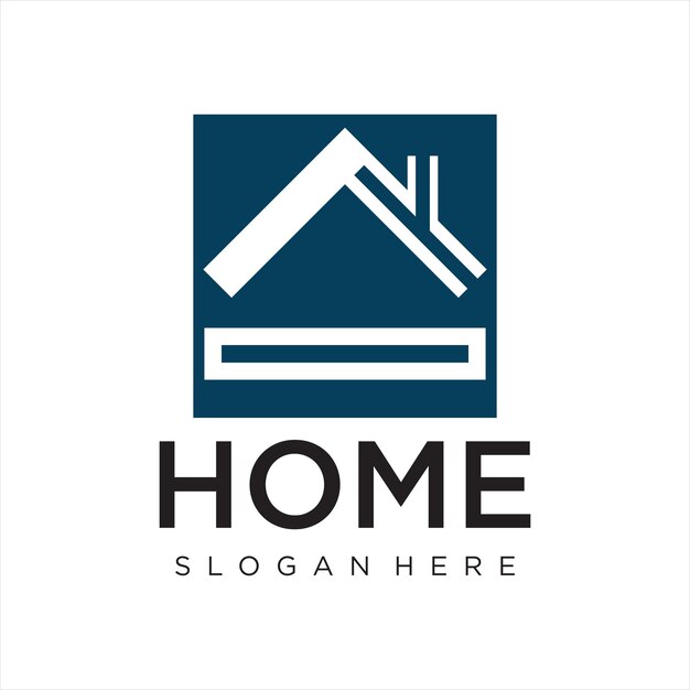 Plantilla de logotipo de vector de bienes raíces Casa moderna y logotipo de propiedad