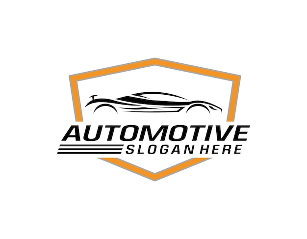 Plantilla de logotipo de vector de coche automotriz