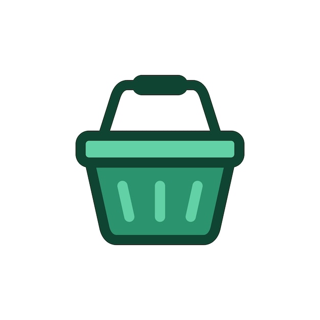 Plantilla de logotipo de vector de icono de carrito de compras