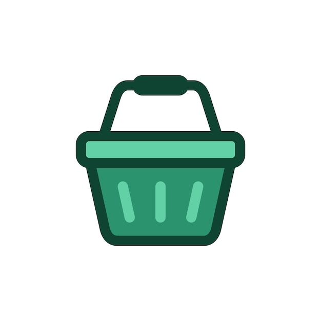 Plantilla de logotipo de vector de icono de carrito de compras