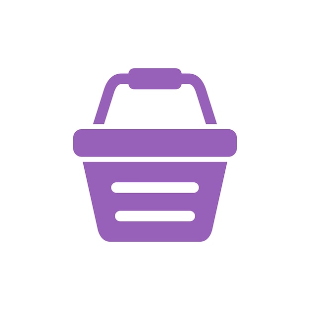 Plantilla de logotipo de vector de icono de carrito de compras