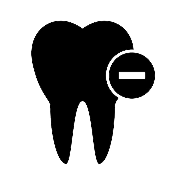 plantilla de logotipo de vector de icono de diente