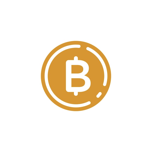 Plantilla de logotipo del vector del icono de la moneda