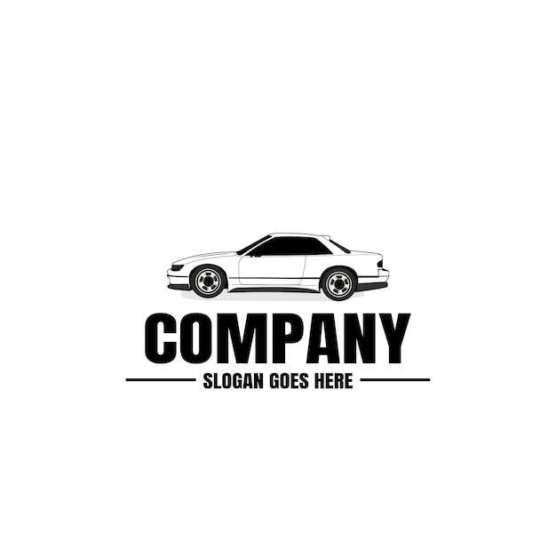Plantilla de logotipo de vehículo. Icono de coche para diseño de negocios.