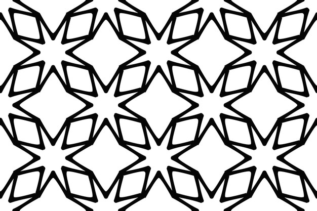 Plantilla de lujo Fondo mandala negro