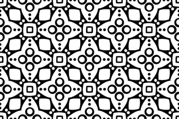 Plantilla de lujo Fondo mandala negro