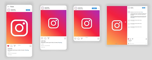 Plantilla de maqueta de vector de publicación de redes sociales de instagram respuesta de comentarios de publicación de instagram