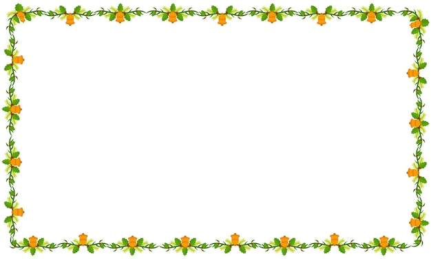 plantilla de marco para la celebración de la temporada navideña concepto de corona navideña