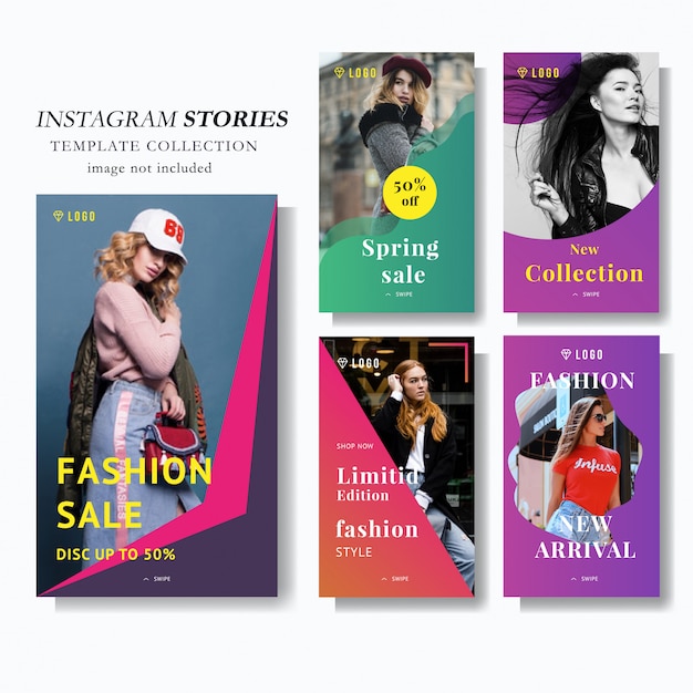 Plantilla de marketing de la historia de instagram