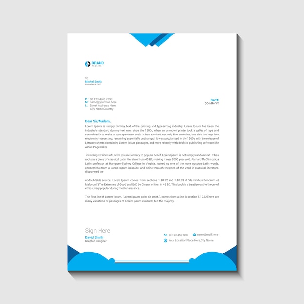 plantilla de membrete