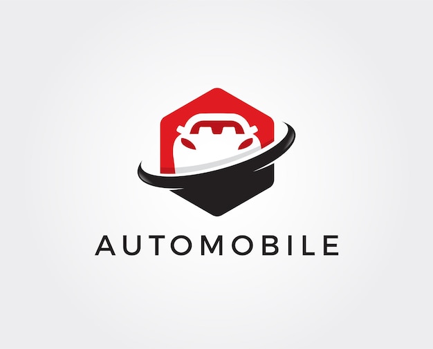 plantilla mínima de logotipo de automóvil