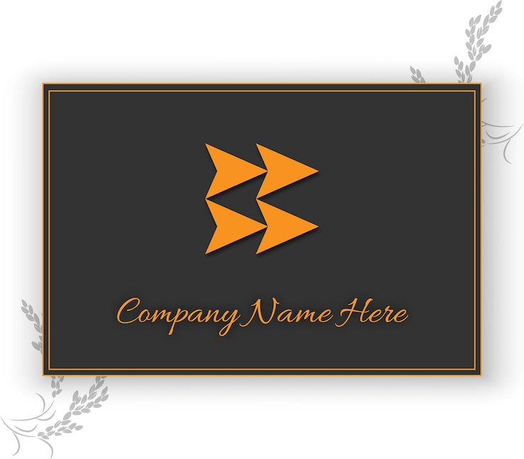 Vector plantilla mínima del logotipo de la empresa