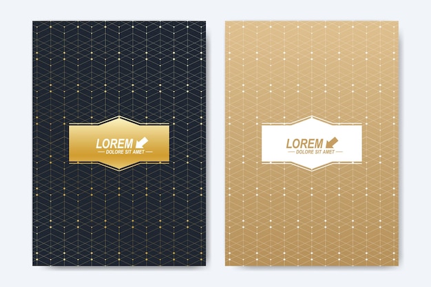 Plantilla moderna para folleto
