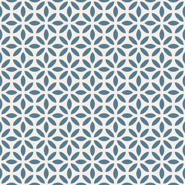 plantilla de mosaico vectorial de color verde y beige con patrón sin costuras en forma de hoja geométrica