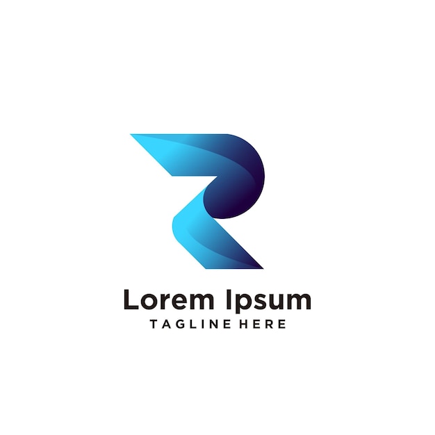 Plantilla de negocio de diseño de logotipo colorido