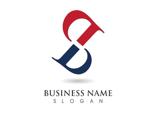Plantilla de negocio de logotipo de letra B