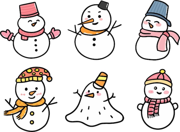 Plantilla de nieve vectorial de invierno