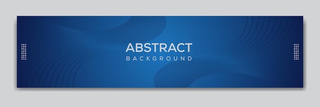 Plantilla o encabezado de diseño de portada de LinkedIn Diseño de portada o banner de redes sociales Abstracto creativo