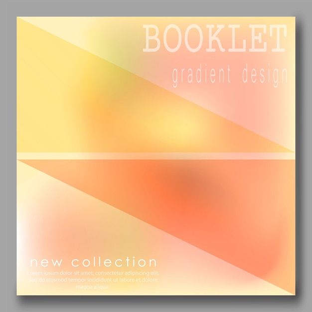 La plantilla de la página de portada de la edición impresa del folleto de la revista Cover Book La idea de la creatividad y el diseño moderno es maravillosa