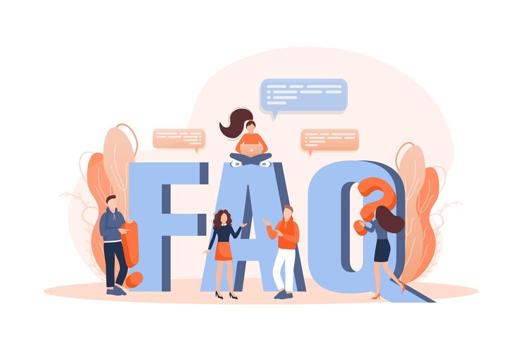Vector plantilla de página de preguntas frecuentes banner web vectorial servicio al cliente plano isométrico