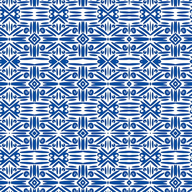 plantilla de patrón de batik javanés de vector de lujo y elegante
