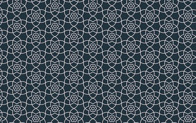 Plantilla de patrones sin fisuras abstractos textura línea árabe arte fondo geométrico diseño de papel tapiz
