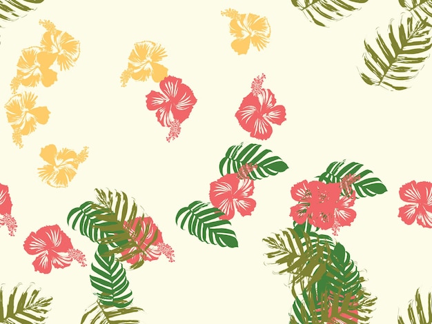 La plantilla de portada exótica hawaiana.