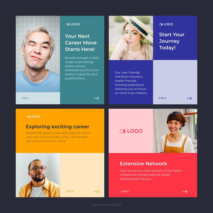 Vector plantilla de post profesional de las redes sociales de instagram