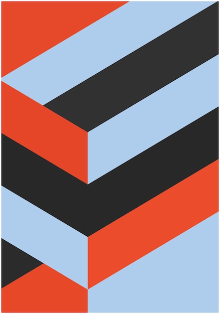 Plantilla de póster artístico de 350x500 mm.