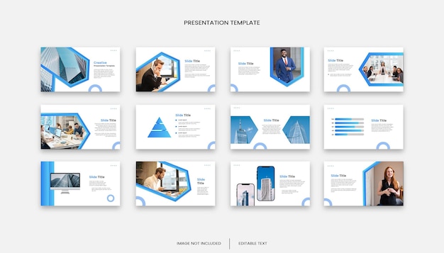 Plantilla de presentación de diapositivas de negocios multipropósito 12