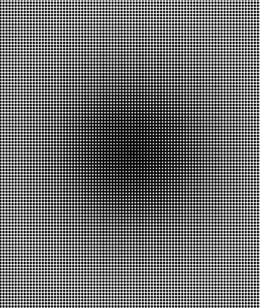 Plantilla de presentación de elementos de diseño Banners mínimos fondo blanco negro Círculo de punto de semitono geométrico en cuadrado Ilustración vectorial EPS 10 para diseño de tarjeta de visita cubre plantilla de informe