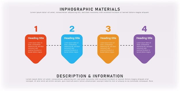 Plantilla de presentación de infografía