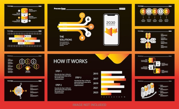 Plantilla de presentación de Powerpoint empresarial