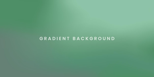 plantilla de presentación del resumen con fondo de gradiente verde