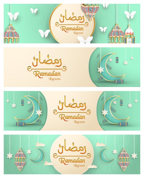 Plantilla para ramadan kareem.