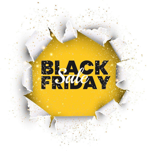 Plantilla de redes sociales de black friday sale