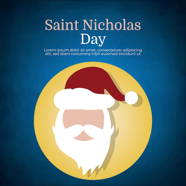 Plantilla de redes sociales del Día de San Nicolás para el feed de publicaciones de Instagram