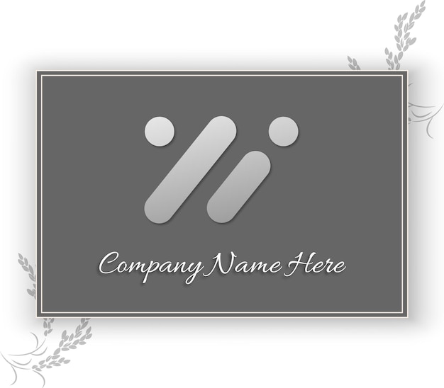 plantilla sencilla del logotipo de la empresa