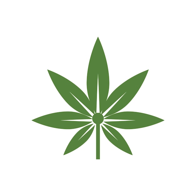 plantilla de símbolo del elemento vectorial del logotipo de la hoja verde