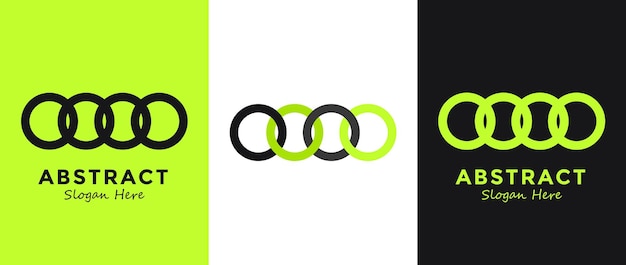 plantilla simple logotipo abstracto