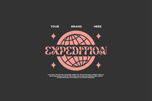 plantilla de streetwear para ropa de diseño moderno