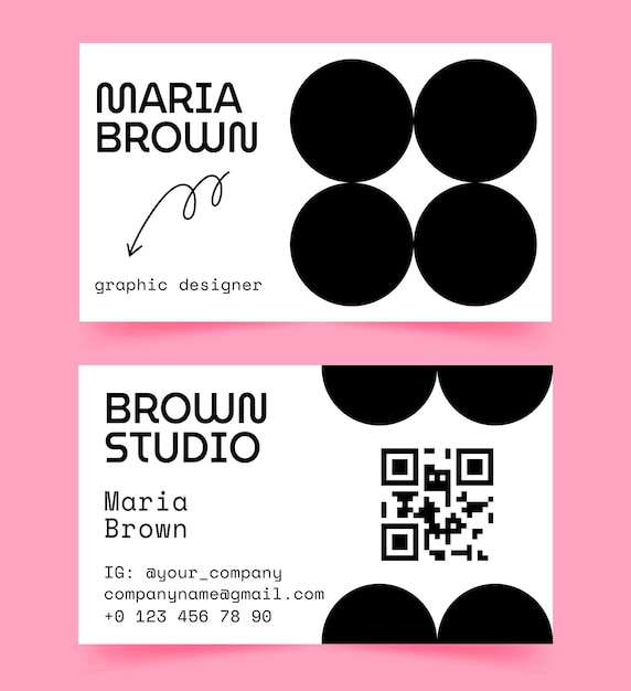 plantilla de la tarjeta de negocios