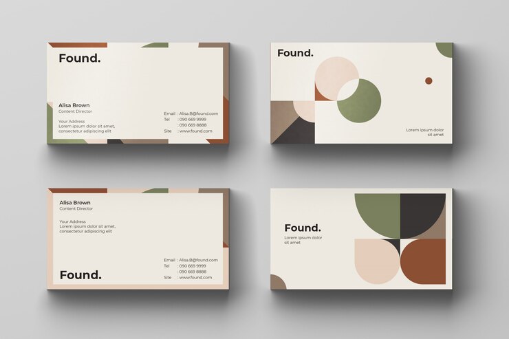 Vector plantilla de la tarjeta de negocios