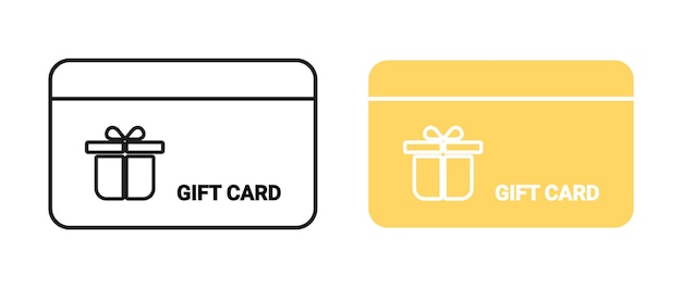 Plantilla de tarjeta de regalo PriVector con diseño elegante