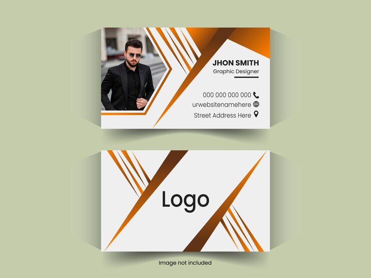 Plantilla de tarjeta de visita profesional limpia