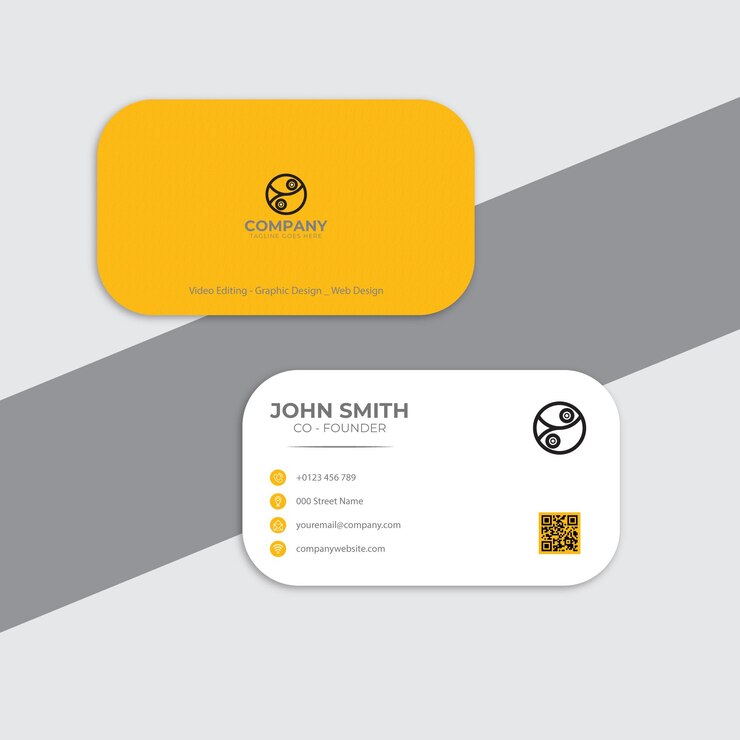 Plantilla de tarjeta de visita profesional
